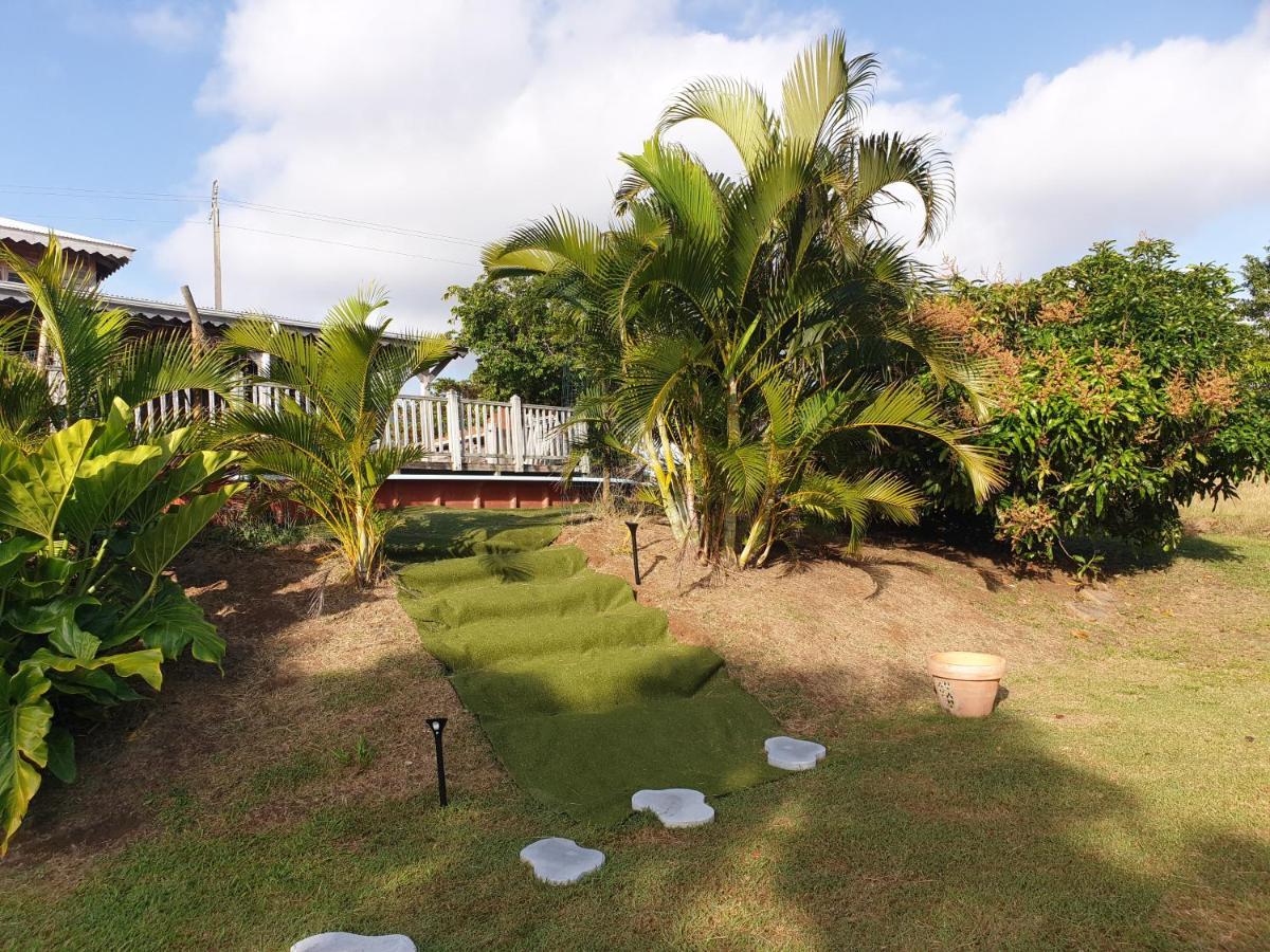 Le Goyav' Appart Avec Piscine Et Jacuzzi Au Vauclin 勒沃克兰 外观 照片