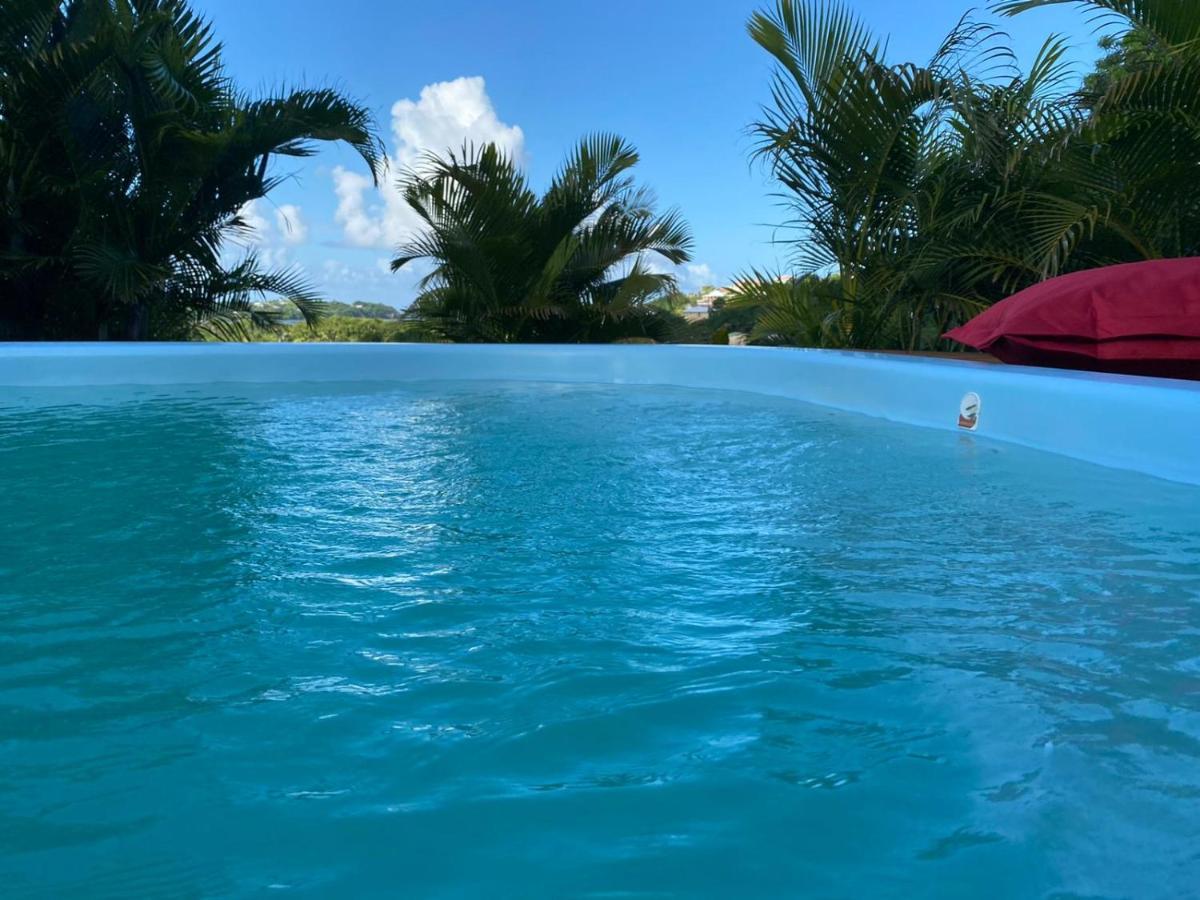 Le Goyav' Appart Avec Piscine Et Jacuzzi Au Vauclin 勒沃克兰 外观 照片