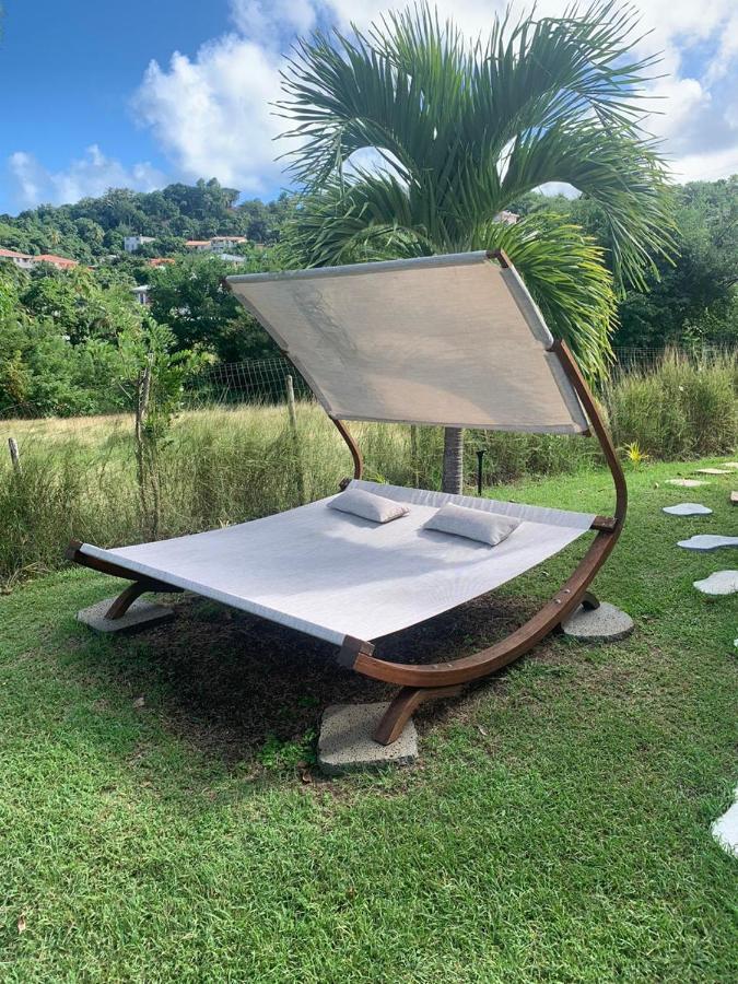 Le Goyav' Appart Avec Piscine Et Jacuzzi Au Vauclin 勒沃克兰 外观 照片