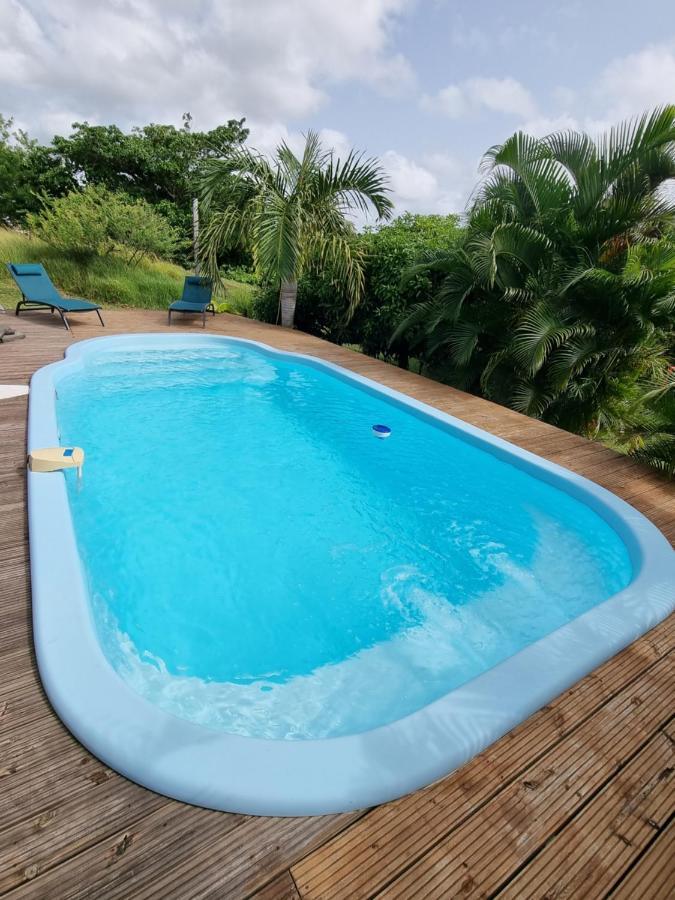 Le Goyav' Appart Avec Piscine Et Jacuzzi Au Vauclin 勒沃克兰 外观 照片